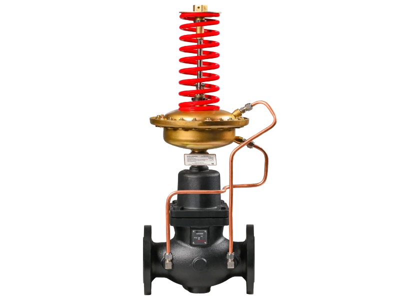 Регулятор перепуска Рационал LP-F DN125 PN 16 фланцевый, чугунный д...