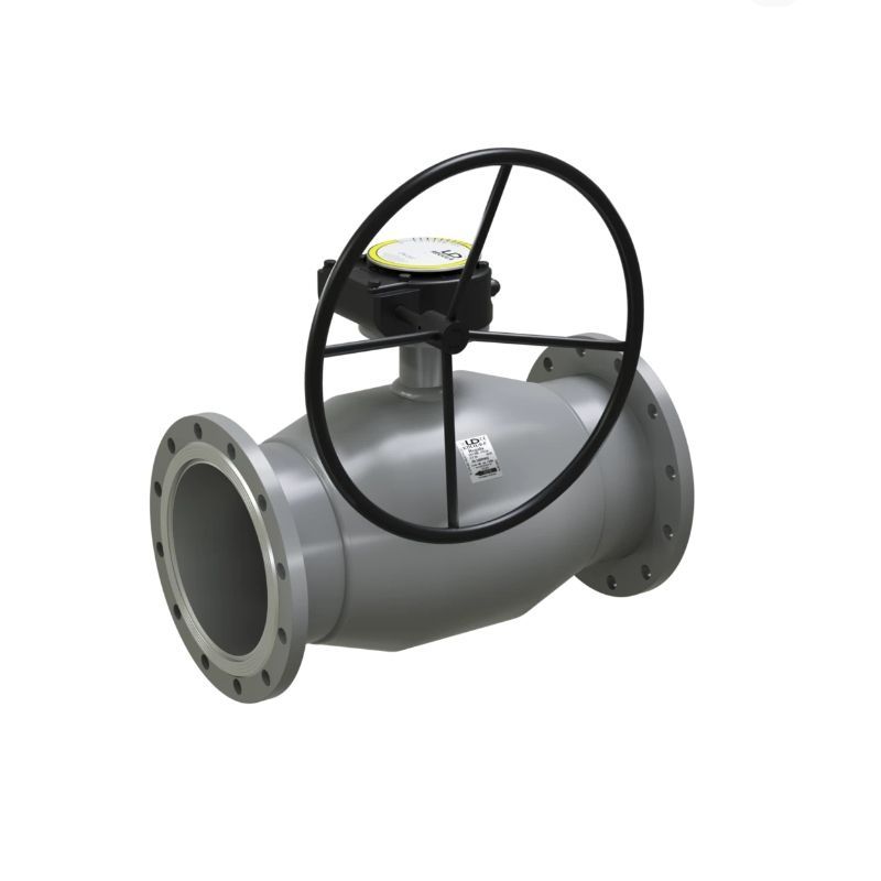 Кран шаровый регулирующий LD КШЦФР Regula Ду300/250 Ру16 стальной ф...