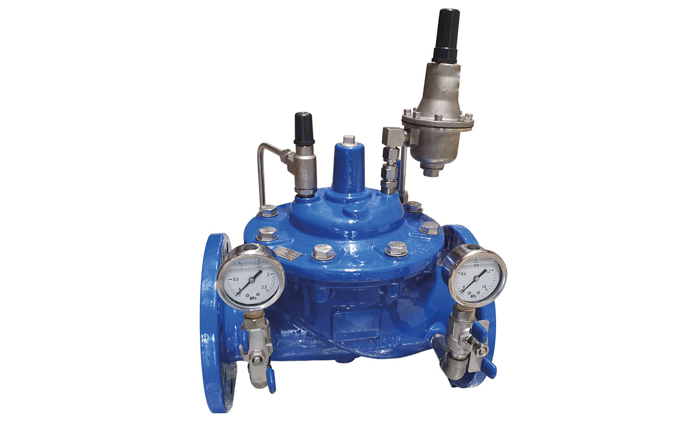 Регулирующий клапан с пилотным управлением GALA 1320 "после себя", ...