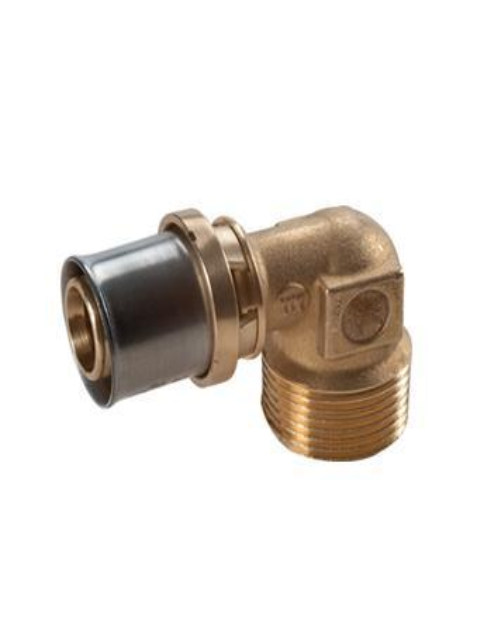 RM127Y033, Угольник с нар. резьбой, 1/2"x(16x2)