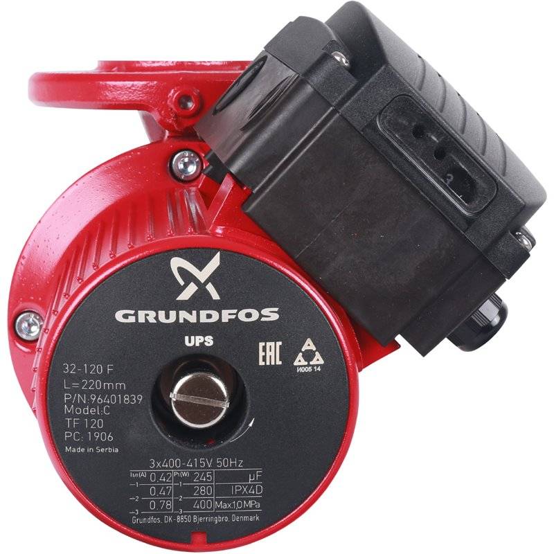 Насос циркуляционный Grundfos UPS 32-120 F (1x220)