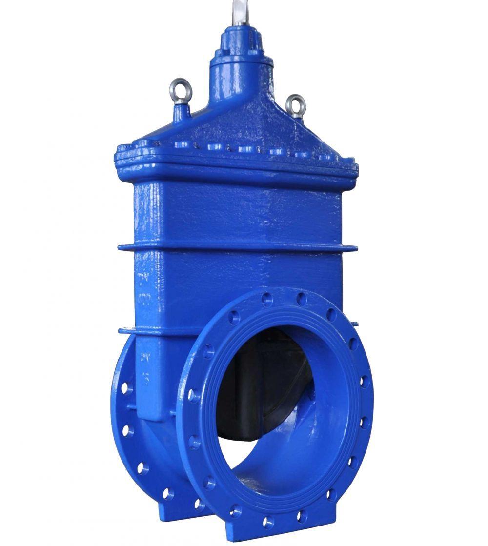 Задвижка с обрезиненным клином ZIGGIOTTO F4 RF01 DN 600 мм, PN 16 атм, корпус чугун