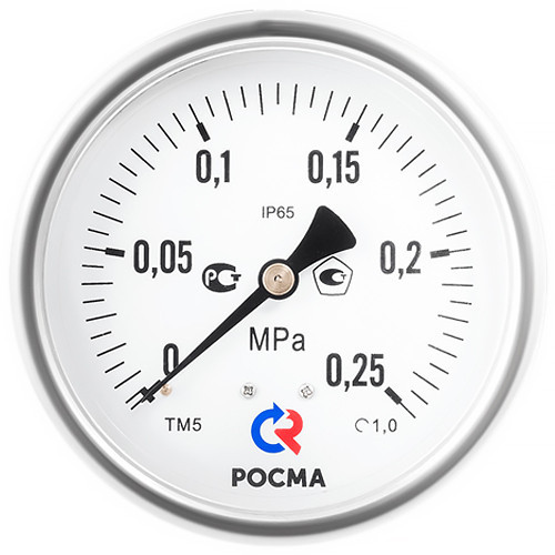 Манометр ТВ-520Т.00(-0,1-0MPa)G1/2.1,0