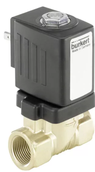 Клапан электромагнитный Burkert 6240 G 1" Ду 25 мм латунь/FKM н/з р...