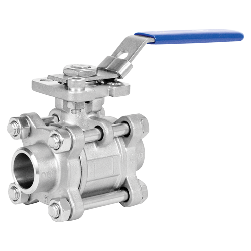 BV17.04.010.63.C/C - Кран шар.,корпус из нерж.ст., полнопр. DN10 PN...