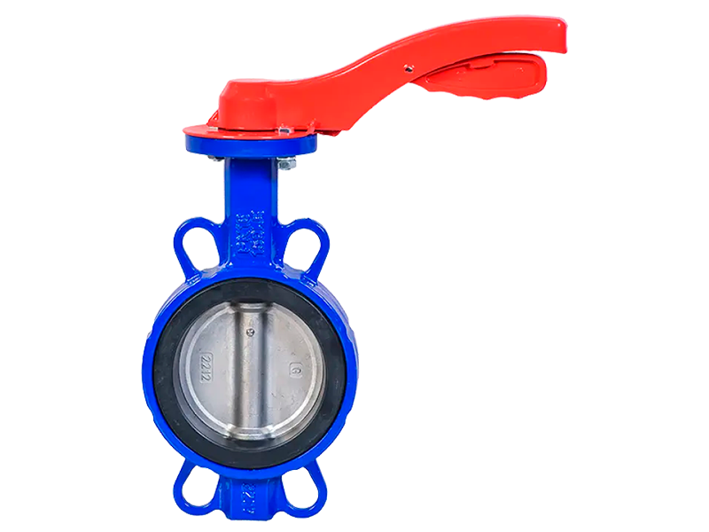 Затвор дисковый Рационал LW-3 DN125 PN16 межфланцевый корпус стальн...