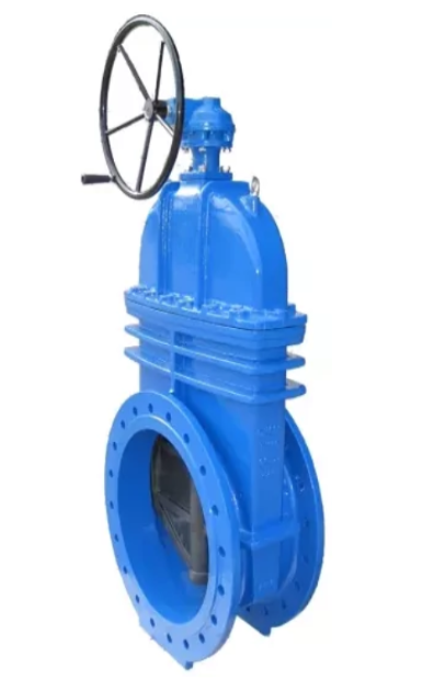 Задвижка "DENDOR" тип 47GV DN 1000 PN10/PN16 чугунная с обрезиненны...