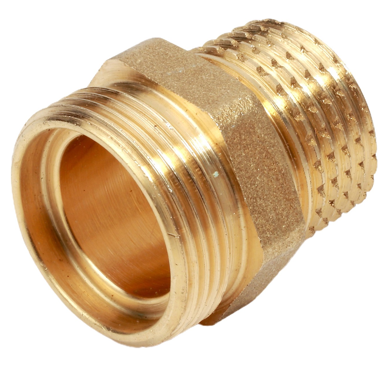 R180RY017, Прямой фитинг для переходников с нар. резьбой, 1/2"x3/4"E