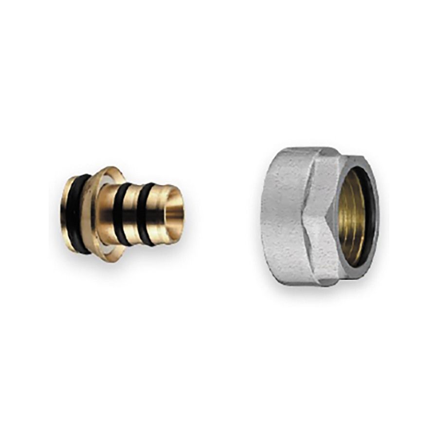 USYSTEMS зажимной адаптер Uni-X латунный MLC 16x2,0-3/4"ВР Евроконус