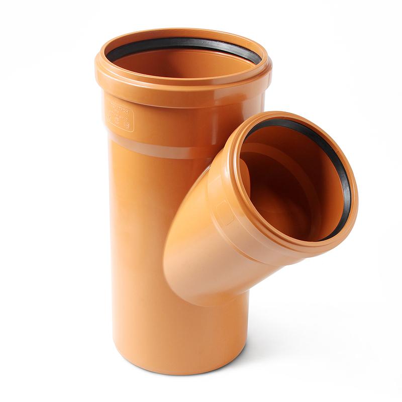 PP Тройник для наружной канализации Pro Aqua Terra 160х110/45