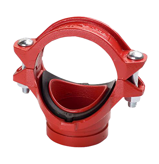 Тройник грувлок Meide, FT01, 159,0 х 60,3 мм (6 х 2"), с пазами, FT01F222540