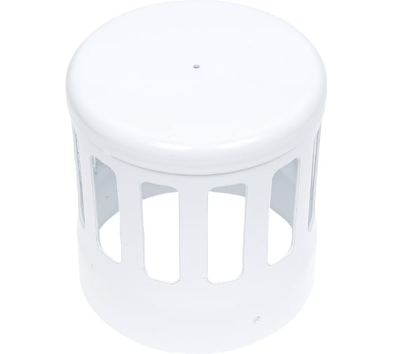 Наконечник алюминиевый ROMMER, RCA, D80, белый, RCA-0080-010004