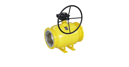 Кран шаровой газовый П/П фланцевый с редуктором LD, КШЦФ Р Gas, Ду1...