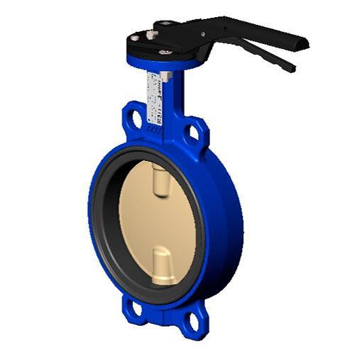 Затвор дисковый поворотный Tecofi VPI4442-02NI0065 Ду 65 Ру16 межфл...