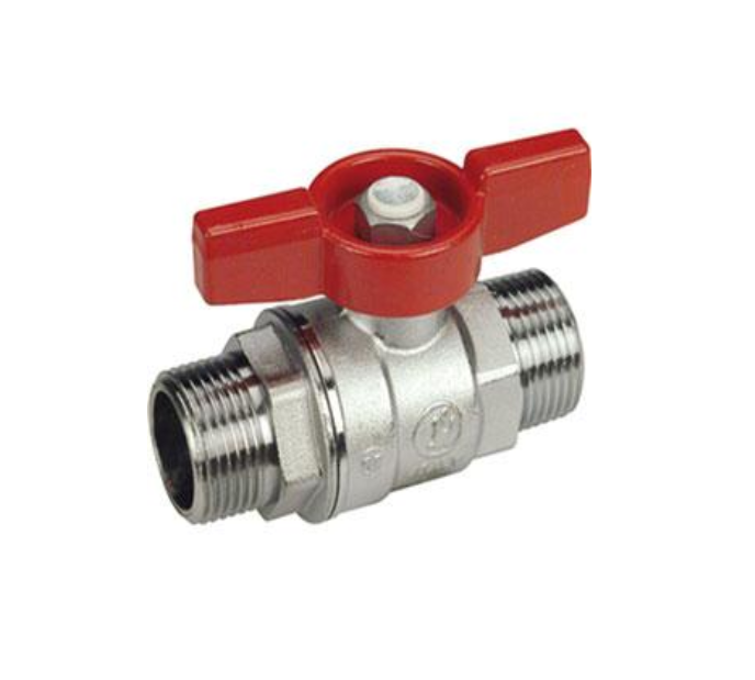 Кран шаровой Giacomini R253D 3/4" Ду 20 Ру42 латунный хромированный...