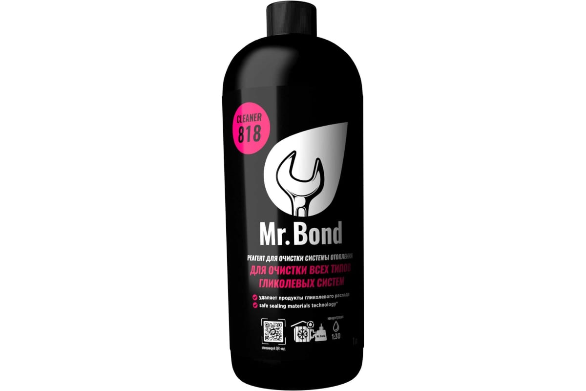 Mr.Bond Cleaner 818 Реагент универсальный для очистки всех типов гликолевых систем