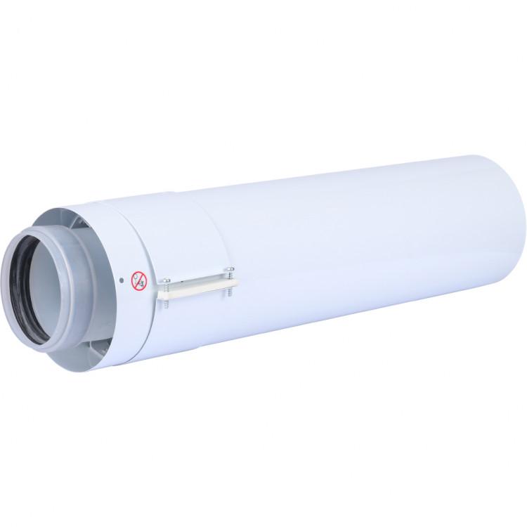 Удлинительная труба 80/125 мм, 0.5 м РР