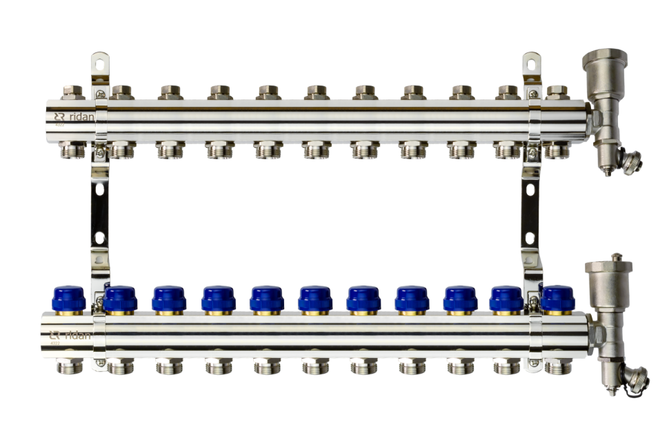 FHF-11 set коллектор+кроншт+торц.секция