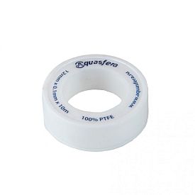Лента ФУМ катушка 12ммх0,1ммх10м PTFE вода 6020 Aquasfera 6020-02
