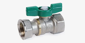 Кран шаровой Giacomini R251W 3/4"х1" Ру42 латунный с внут...