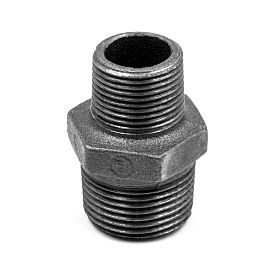 Ниппель чуг перех Ду40х20 (1 1/2"х3/4") НР Fittex PLUS