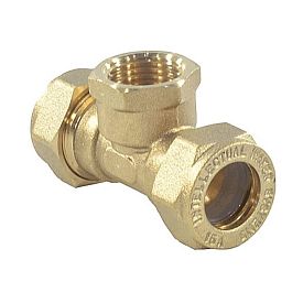 Тройник лат Ду15х1/2"х15 обж/м STAHLMANN STFL1501/215BEF