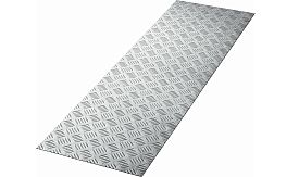 Лист рифленый (чечевица) г/к, 4х1250х2500, AISI 304/304L, (1.4301/1...