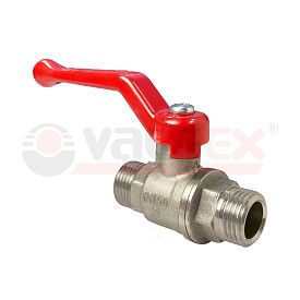 Кран шаровой VALFEX 3/4" Ду 20 Ру 25 латунный никелированный ,...