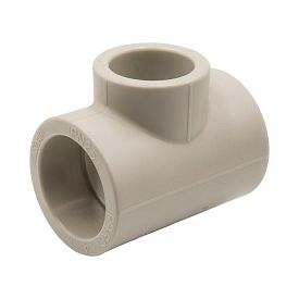 Тройник переходной 40х32х40 EVER® plast СЕРЫЙ (Россия)*