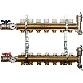 SMB 0468 000007 STOUT Распределительный коллектор из латуни без рас...