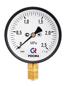 Манометр ТМ-610РМТИ.00(0-0,16MPa)M20x1,5.1,0.ЗП