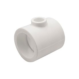 Тройник переходной 50х20х50 EVER® plast БЕЛЫЙ (Россия)
