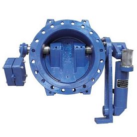 Клапан обратный Tecofi CP4208-0350 DN 350 PN10 фланцевый чугунный п...