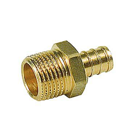 GZ107Y033, Прямой фитинг с наружной резьбой, 1/2"x1/2"M