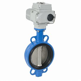 Затвор дисковый ГРАНВЭЛ, ЗПВЛ, FLN-5-200-E, Ду 200, Ру16, межфланце...
