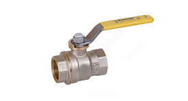 Кран для газа Giacomini R730G Ду 10 Ру 16 3/8" латунный никели...