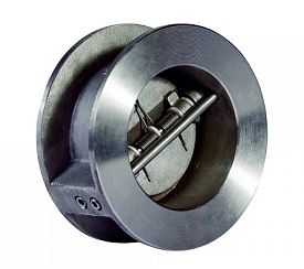 Клапан обратный Tecofi CB6442-0065 DN65 PN16 нержавеющий двустворча...