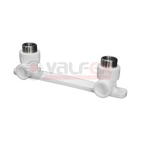 Комплект настенный для смесителя 20х1/2" н. р. (20/5) (Valfex) БЕЛЫЙ