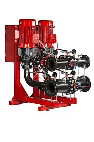 Установка пожаротушения WILO CO 2 BL 100/220-5,5/4/SK-FFS-R-CS