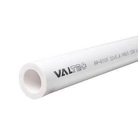Труба полипропиленовая 90 мм PN 20 VALTEC PP- R белая отрезок 4м VTp.700.0020.90