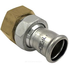 Муфта разъем нерж AISI 316L Дн22х3/4" пресс/ВР Inoxpres RM 184022003