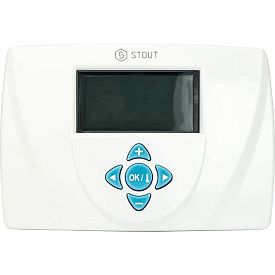 STE-0002-000016 STOUT Термостат с таймером Milux Weekly