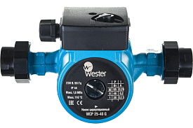 Насос циркуляционный 25-40G Wester, WCP, DN 25 мм (1"), H = 4 ...