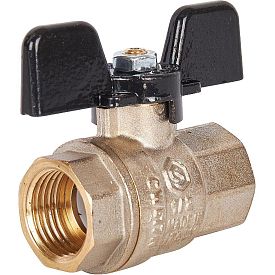Кран шаровой полнопроходной STOUT, BP/BP, DN 1/2 PN 50, латунный, р...