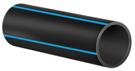 Труба ПНД(полиэтиленовая) 160х9.5 ПЭ100 SDR17 PN 10 для питьевой во...