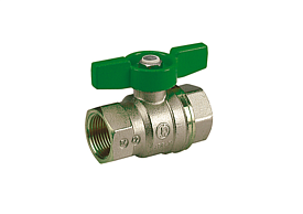 Кран шаровой Giacomini DADO R951W Ду 32 Ру35 1 1/4" латунный н...