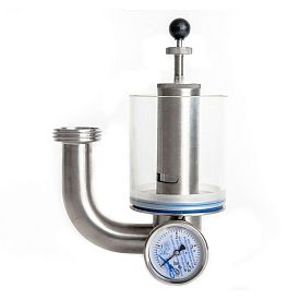 Шпунт аппарат NIOB FLUID AISI 304 53316 0-180 DN 28