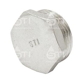 Заглушка 1/2" НР никелир. STI