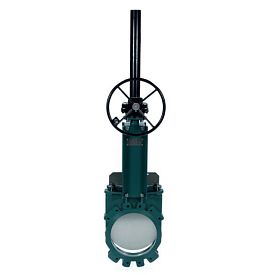 Задвижка шиберная Tecofi VG4400-08NI0350 DN 350 PN 10 чугунная межф...