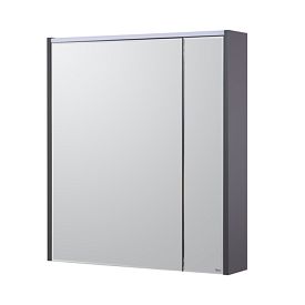 Шкаф зеркальный Ronda 70 бел глян/антрац Roca ZRU9302969